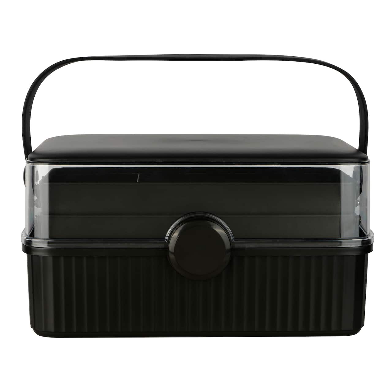8 Pack: Medium Black Storage Box by Artist's Loft™